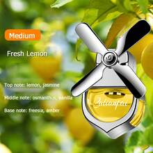 1pc Car Air Vent Fragrance Creative Rotating Fan Lasting Fragrance Deodorizer Car Interior Decor, Air Conditioning Aromatherapy Diffuser - A - View 9