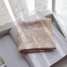 WENLOOY Square Satin Silk Feeling Hair Scarf Headscarf For Women/Men's Necktie Silk Bandanas Pocket Squarehalloween - Fj02-8 - 查看 3