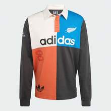 Adidas Originals Herren Rugby Poloshirt, gestrickter Kragen, TKG4638