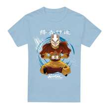 Mens Power Of Air TShirt (Light Blue) - Blue - View 2