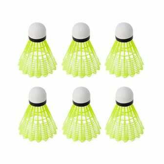 Nylon Badminton Shuttlecocks With Great Stability Durability Indoor Outdoor Sports Training Balls