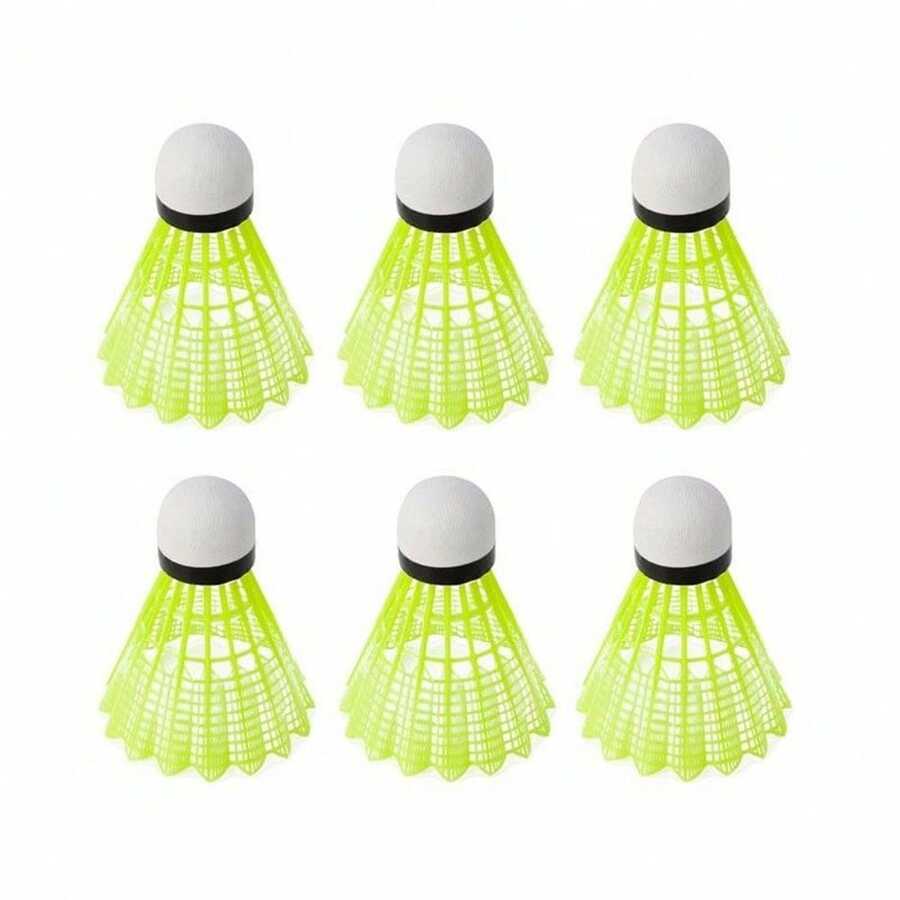 Nylon Badminton Shuttlecocks With Great Stability Durability Indoor Outdoor Sports Training Balls