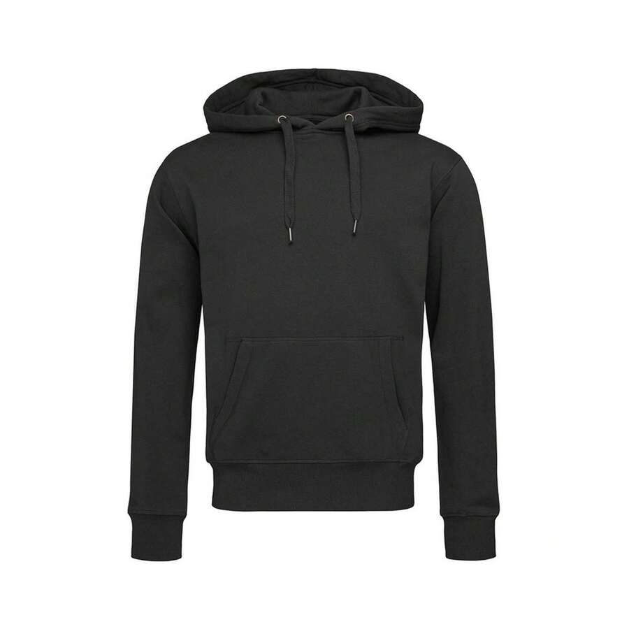 Unisex Adult Sweat Hoodie (Black Opal) - Black - View 1