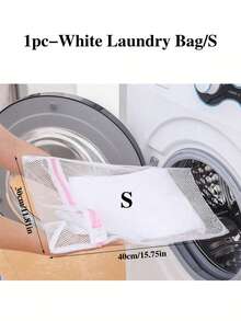 1pc Laundry Basket, Foldable Laundry Basket, Portable Mesh Household Storage Basket, Dirty Clothes Storage Basket, Dirty Clothes Storage Bin, Home Miscellaneous Organizer For Toys, Bathroom Hanging Baskets Frame Bucket For Home Use, Laundry And Bathroom Supplies, Bathroom Accessories, Bathroom Gadgets, Valentine's Day Decorations