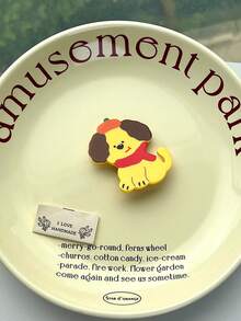 Cute Cartoon Dog Hairpin, Fashionable And Adorable Side Clip For Bangs And Flyaways, Rhinestone Decorated, Versatile Acetate Hair Clip, Suitable For Adults - Multicolor - View 22