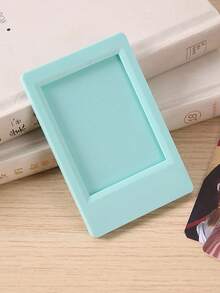 1 szt. wielokolorowa 3-calowa magnetyczna plastikowa ramka na zdjęcia, magnetyczna naklejka na lodówkę, do zdjęć z aparatu natychmiastowego i mini kartek, odpowiednia do spersonalizowanej dekoracji lodówki, prezent dla przyjaciół, na Halloween, Boże Narodzenie