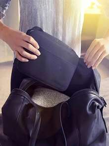 1pc Multifunctional Portable Sewing Tool Kit, Includes Thread, Needles, Scissors, Buttons & Accessories - Complete Sewing & Mending Tools For Quick Fixes And Everyday Use, Canvas Case In Multiple Colors