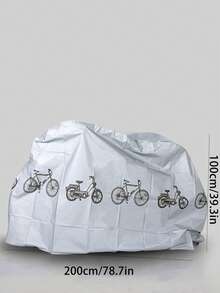 Bicycle Dust Cover - Black - View 4