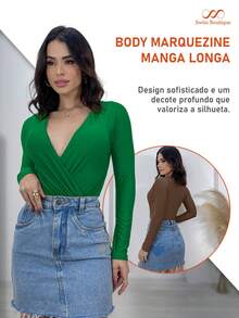 Swisz Women Bodysuits - 白色 - 查看 10