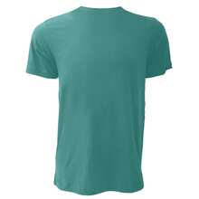Canvas Unisex Jersey Crew Neck TShirt / Mens Short Sleeve TShirt (Deep Teal) - Mint Green - View 3