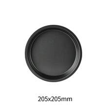 1 件不粘披萨烤盘，6/7/8/9/10/11 英寸黑色圆形披萨烘焙模具，家用烘焙工具 - 黑色 - 查看 8