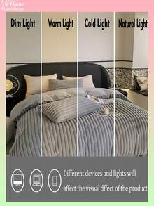 Duvet Covers Sets - Light Grey - View 7