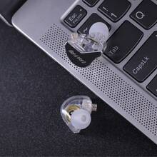 C C A CCA CRA PRO Upgraded In-Ear Wired Headphones, Ultra-Thin Diaphragm Dynamic Driver IEM, Clear Call HiFi, Wired Earbuds With Detachable -Free Cable (Silver)