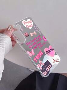 God Bless You Pattern Mirror Anti-Fall Sleeve Phone Case Compatible With IPhone 13/11/17/16/14/15/15pro/15 Plus/15 Promax/7plus/8plus/X/Xs Max/Xr/11pro/12pro/13pro/14pro/12mini/13mini/11promax/12promax/13promax/14promax/14plus/17pro/17Air/6/6s Plus/7/8/16Pro/16plus/16promax/Se2/17promax&Compatible With Samsung Galaxy/A54/A14/A12/A13/A15/A32/A33/A24/A52S/S20/S21/S22/S23/S24/S23Plus/S24ultra/S25/A15/A33/A23