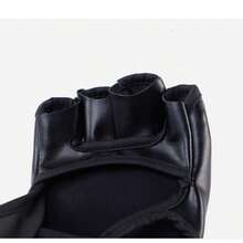 半指拳击手套 MMA 手套 UFC 泰拳沙袋手套，加厚成人手套，适用于沙袋、陪练、格斗 - 彩色 - 查看 3