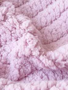 1 Stück doppelseitige Plüschdecke, weich, bequem und warm, dick und gemütlich, geeignet für Heimdekoration, Bett, Sofa, Büro, Zimmer, Wohnheim, maschinenwaschbar