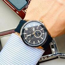 Orient Men's Mechanical Automatic Sports Watch Rose Gold Pilot Style Steel Watch RA-AK0604B10B