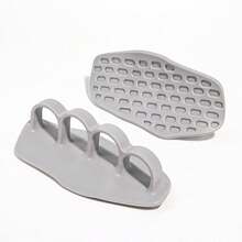 Silicone Fitness Grip Bodybuilding Training Grip Strength Trainer Hand Protector Anti-Callus Gym Silicone Exercise Finger Trainer Weightlifting Gloves - Multicolor - View 7