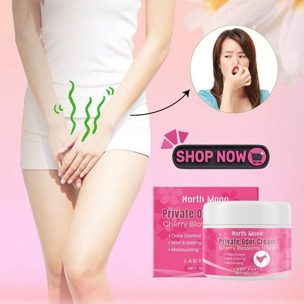 50g/1.76oz Intimate Care Cream, Balancing Cream, Relieves Discomfort, Removes Odor, Fresh Experience, Keeps Intimate Area Soft, Specially Designed For Women's Intimate Parts, Effectively Relieves Dryness, Odor And Discomfort, Provides Long-Lasting Comfort