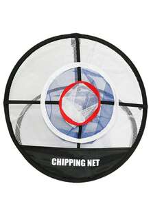 1pc Pop Up Golf Chipping Net Golf Chipping Mat, Target Practice, Collapsible For Indoor Outdoor Swing Training