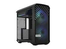 Fractal Design Torrent Compact RGB Black TG Light Tempered Glass High-Airflow ATX Computer Case - Black - View 1
