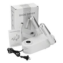 Hailicare Essiccatore multifunzionale pieghevole per scarpe, dispositivo di asciugatura per scarpe, calze e guanti, con 4 impostazioni di tempo, funzione di disinfezione e deodorizzazione, con spina EU