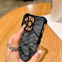 Funda de Teléfono Anime Genial para iPhone 16 15 14 13 12 11 Pro Max X XR XS Max 8 7 Plus, Cubierta Trasera Transparente Suave a Prueba de Golpes - Colores mixtos - Ver 5