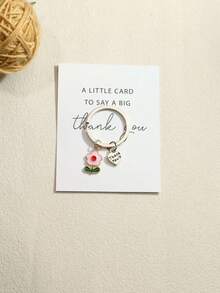 Creative Cartoon Fried Egg Keychain, Thanksgiving Gift, Suitable For Thanksgiving, Daily Use - Multicolor - View 4