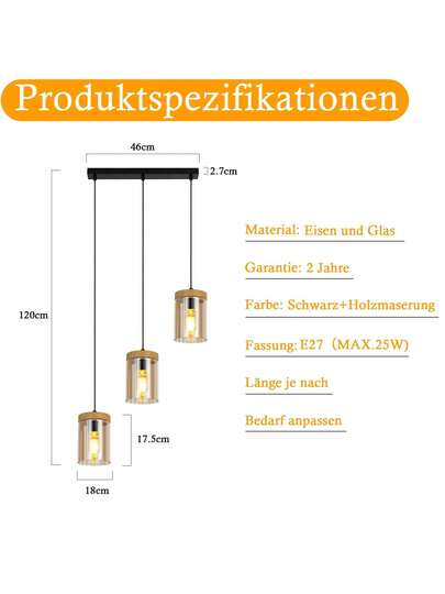 LED Lamp Modern d580 view 6