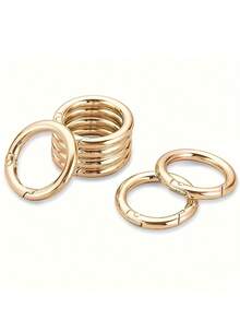 10/20/30 件 DIY 钥匙扣配件：适用于钱包、钥匙和背包的多功能弹簧夹 - 彩色 - 查看 7