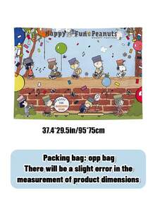 SNOOPY摄影背景布，直播ins风桌面拍摄道具，网红配饰拍照背景纸。 - 彩色 - 查看 5