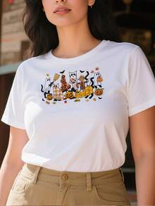 Women T-Shirts - White - View 1