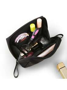 大容量化妆包、化妆包、护肤品收纳包、旅行洗漱包、宿舍必备、伴娘礼物、母亲节礼物、生日礼物、送给朋友和老师的礼物 - 彩色 - 查看 3