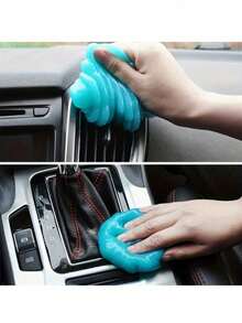 Car Cleaning Gels Car Cleaning Putty Universal Auto Detailing Tools Car Interior Cleaner, Dust Cleaning Slime, Car Accessories Gift For Men & Women - Multicolor - View 3