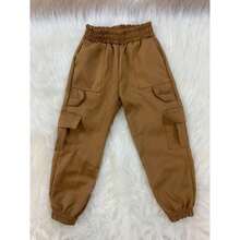 Tailored Cargo Jogger Pants – Style And Comfort For Modern Boys! - 鏽棕色 - 查看 1