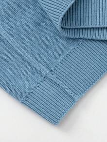 Balabala Suéter para niñas BalaOne 2025, capa base de punto de invierno para niños y niñas