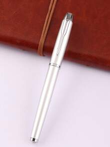 Customized Text/Logo Metal Ballpoint Pen, Business/Office Gift Pen, School/Student Use Neutral Pen