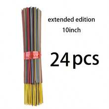 24/63/178/366pcs Mixed Scented Wooden Sticks - Watermelon, Cherry Blossom, Vanilla, Musk, Sage, Lemongrass, Incense, Strawberry, Snow Pear, Clove, Peach, Cantaloupe. Expandable Size, Bulk Wholesale, Suitable For Home And Outdoor Use, Holiday Fragrance | Decorative Scented Sticks | Scented Wooden Sticks For Home - Multicolor - View 13