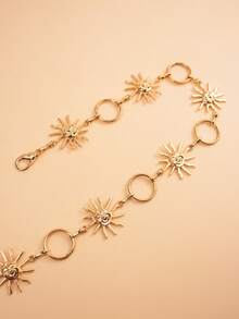 1pc Women's Christmas Element Belt - Fashionable Design Christmas Gift, Perfectly Matches Holiday Outfits And Daily Wear, Christmas Decoration