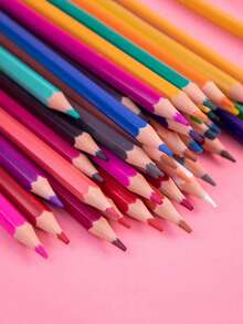 48/36 lápices de colores a base de aceite, juego de 12/18/24/36/48 colores surtidos para dibujar y colorear, de vuelta a la escuela