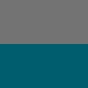 Gray and Petrol Blue