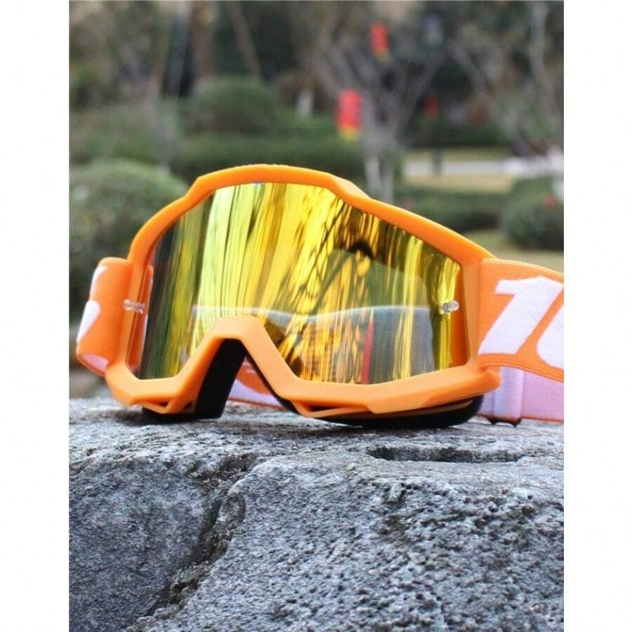 2025 Sports Motorcycle Goggles, Full Frame PC Protective Eyewear, Anti-Fog Dustproof Windproof Riding Glasses For Cycling, Running, And Outdoor Sports/ - S6 - Xem 1