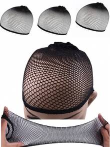 Breathable Elastic Wig Cap, Lightweight And Comfortable, Suitable For Daily Wear - Black - View 4