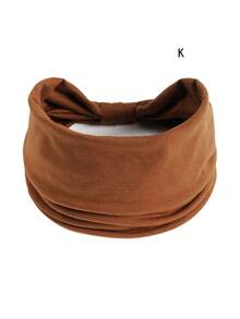 1 pieza Diadema elástica ancha de punto para mujeres, adecuada para decoración del peinado diario, turbante, diadema deportiva, artículos escolares, universidad, diademas para mujeres, pañuelos, accesorios para el cabello de invierno, elegante