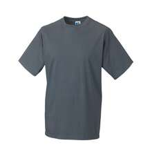 Jerzees Colours Mens Classic Short Sleeve TShirt (Convoy Grey) - Coffee Brown - View 2