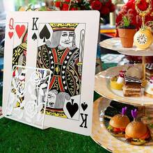 54 piezas Juego de Cartas de Juego Gigantes, Cartas de Juego Gigantes de Alta Calidad y Duraderas Adecuadas para Adolescentes y Adultos, Excelentes para Juegos de Fiesta y Magia, Regalo Único y Novedoso para Halloween, Navidad, Fiestas - Multicolor - Ver 8