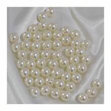 100/300/1000pcs ABS Faux Pearl Beads, Colorful Pearl 3/4/6/8/10mm, Suitable For Making Bracelets, Earrings, Necklaces, DIY Jewelry, Crafts, Vase Filler, Various Sizes, Handmade Faux Pearl Round Beads