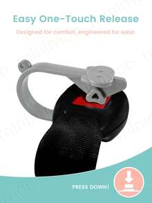 1PC Baby Car Seat Buckle Release Tool Cute Patterns - Easy Unbuckle Button Pusher For Parents, Seniors & Kids, Aid For Long Nails & Arthritis