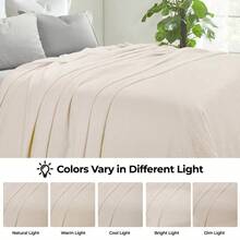 Jena Cotton Textured  Woven Blanket, Throw, Sage