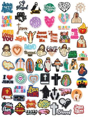 1/5/15/30/66 PIEZAS Frases clásicas, divertidas y casuales Decoraciones de PVC para zapatos, accesorios para zapatos, adornos para zapatos DIY, flores para zapatos, hebillas para zapatos, botones decorativos para zapatos, adornos personalizados, accesorios decorativos, lindos, para regalos de niños, regalos de niñas, regalos de niños, recuerdos de fiesta, regalos personalizados, Halloween, Navidad